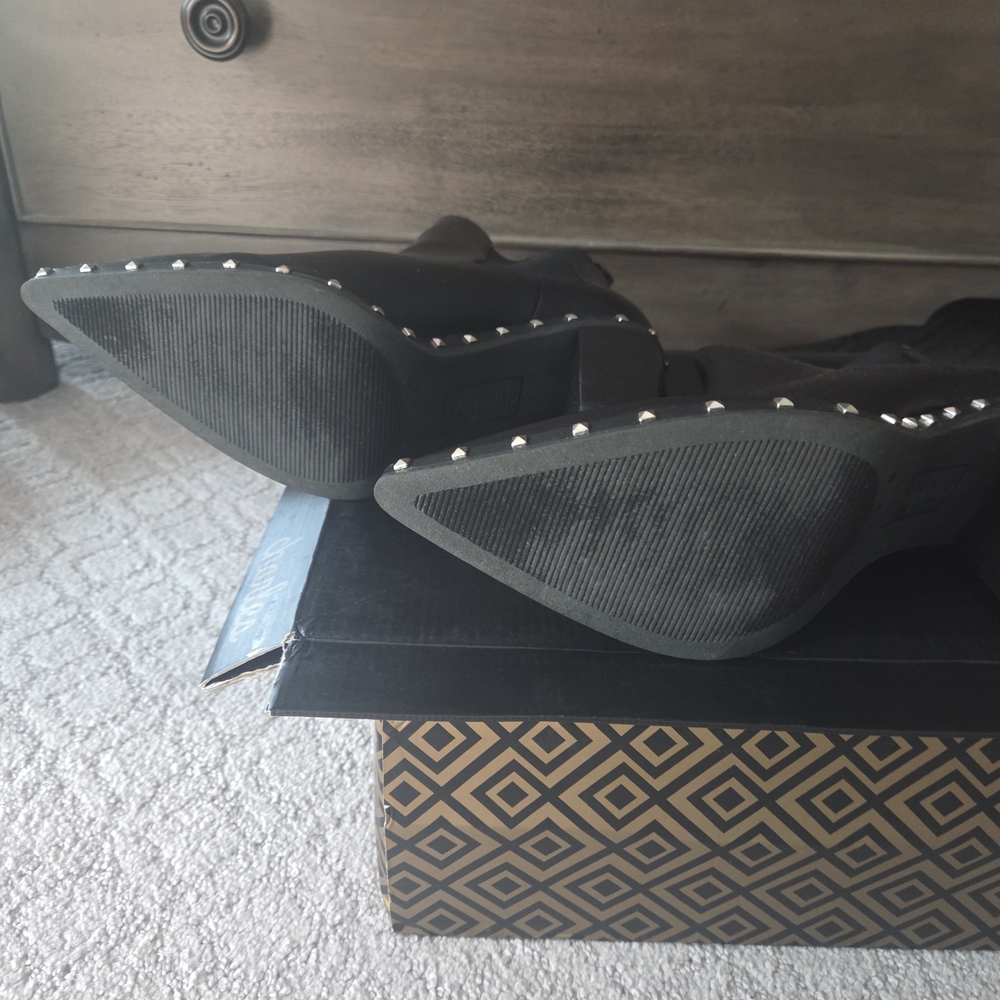 Black Ankle Boots - Picture 4 of 5